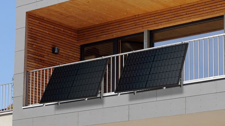 Bifaziale Balkonkraftwerke liefern grünen Strom für dein Zuhause.