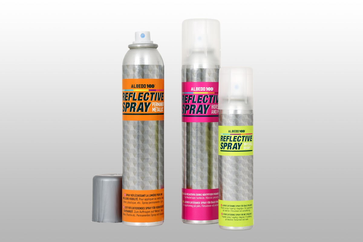 Test: Reflective Spray von Albedo 100 - Bergwelten