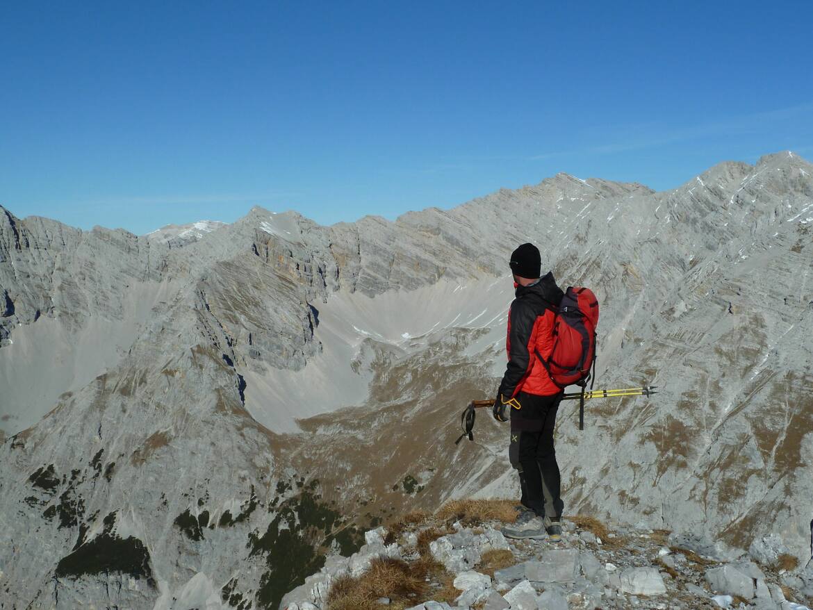 Aussicht von der Rumer Spitze