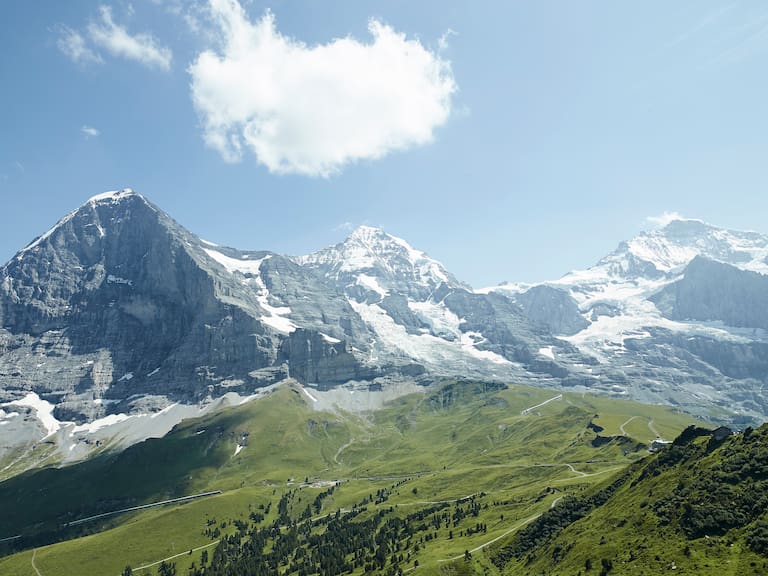 Eiger-Mönch-Jungfrau.