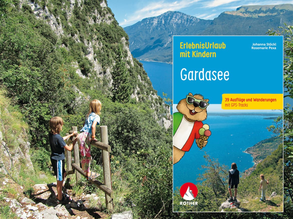 Rother Wanderbuch „ErlebnisUrlaub mit Kindern – Gardasee“