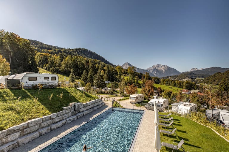 pool mit campingplatz berchtesgaden