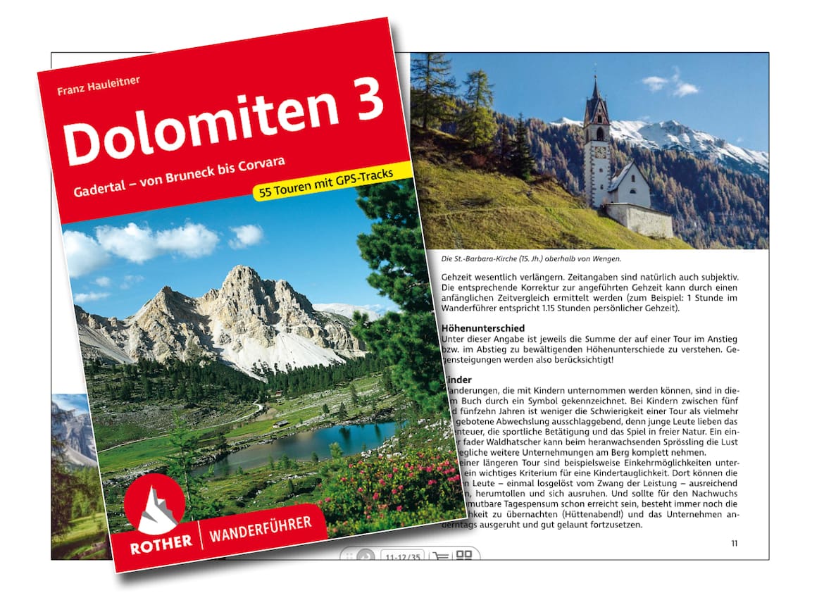 „Dolomiten 3: Gadertal - Von Bruneck bis Corvara“ von Franz Hauleitner