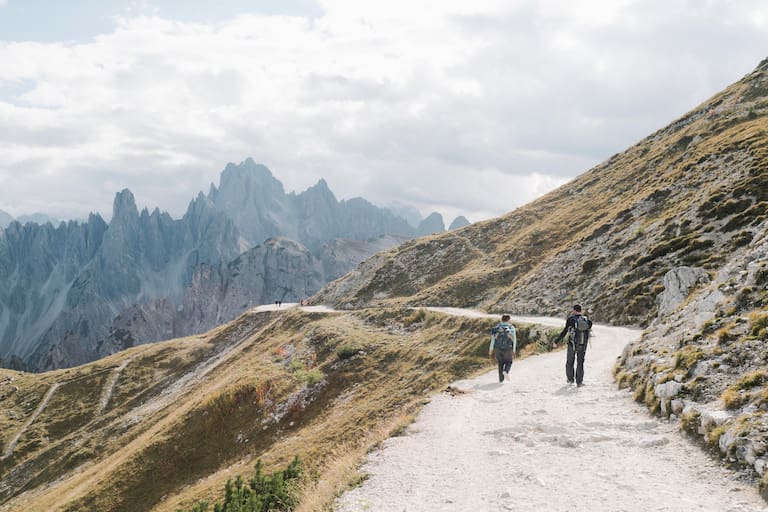 Rundwanderweg um Drei Zinnen , Sextner Dolomiten , Südtirol