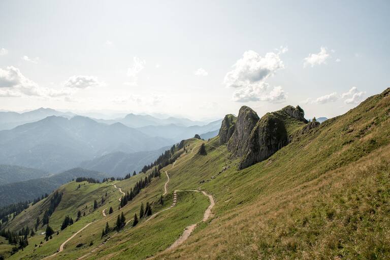 Das idyllische Rotwandgebiet in Bayern