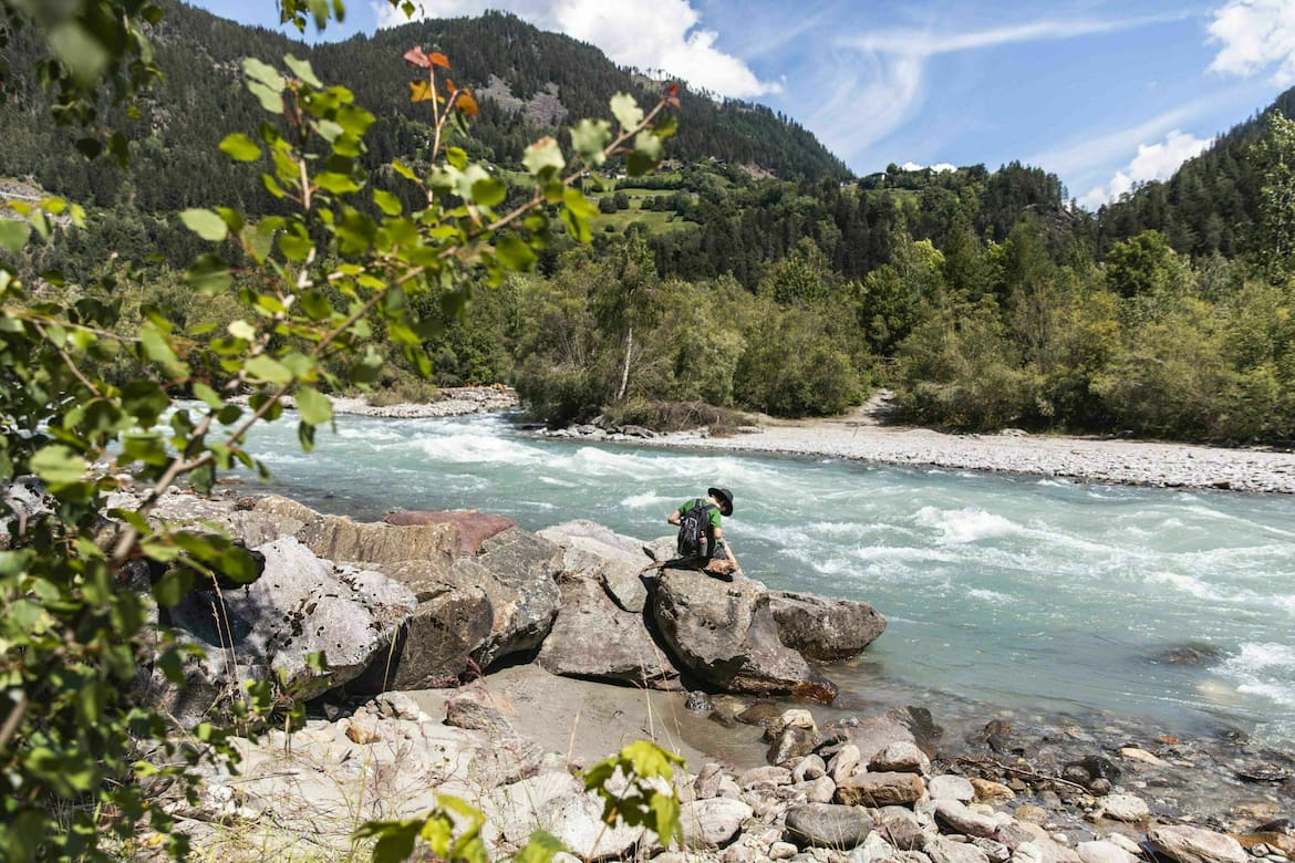 Die Isel in Osttirol ist einer der letzten frei fließenden Gletscherflüsse Mitteleuropas.