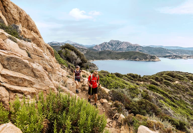 Wanderung Korsika in der Nähe der Calanques de Piana