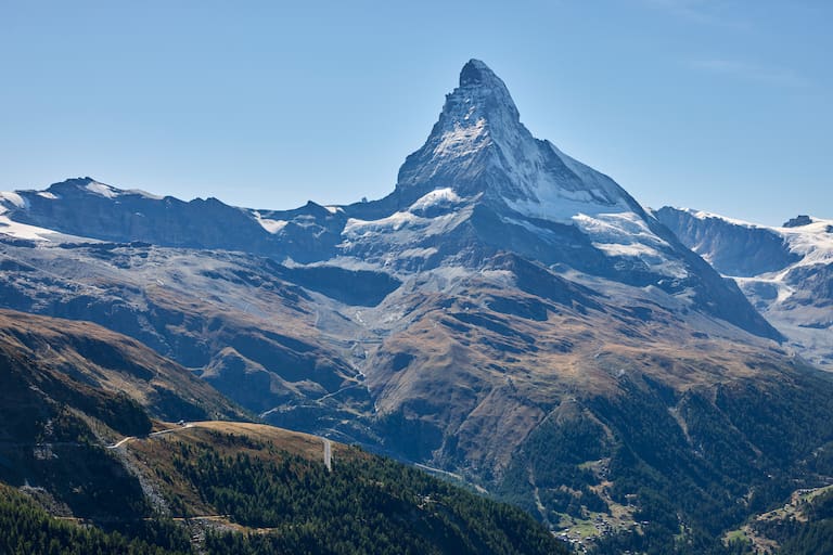 Das Matterhorn gilt als einer der schwierigsten 4.000er der Alpen.