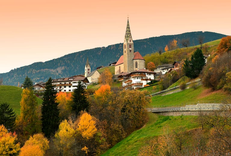 Villanders im Herbst