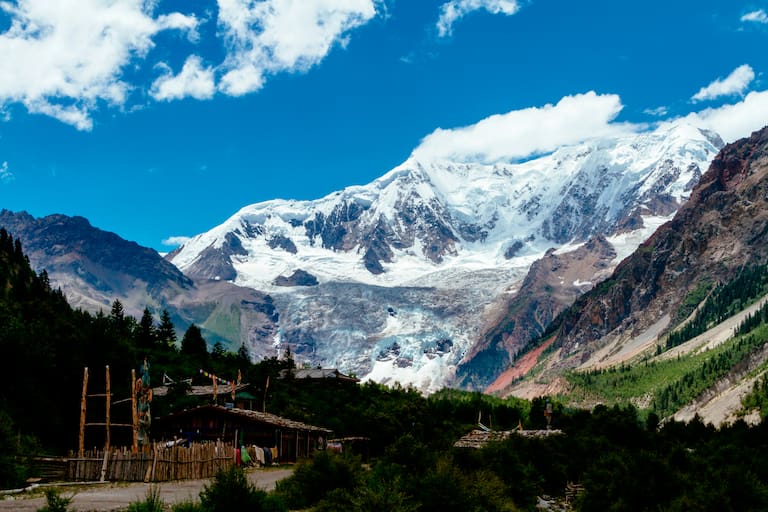 Midui Gletscher, Tibet