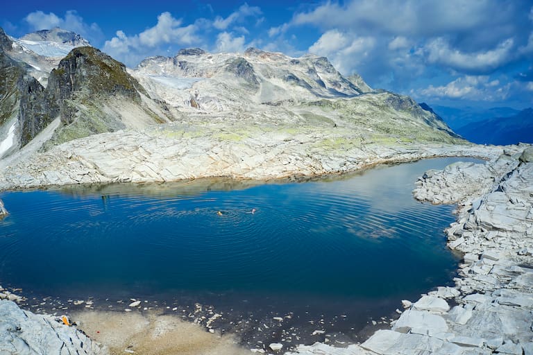 „Synchronschwimmen“ im Hochgebirge.