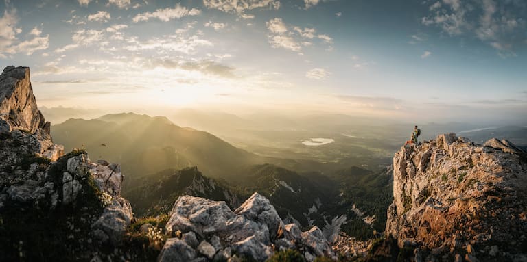 Aussicht über Kärnten vom Mittagskogel aus