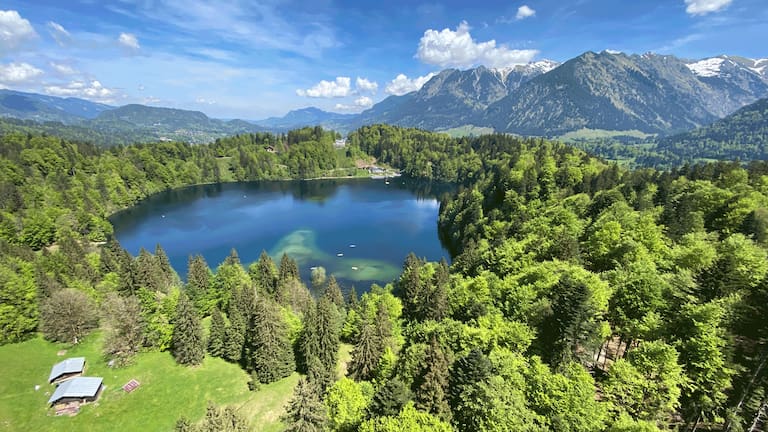 Freibergsee Oberstdorf Allgäu