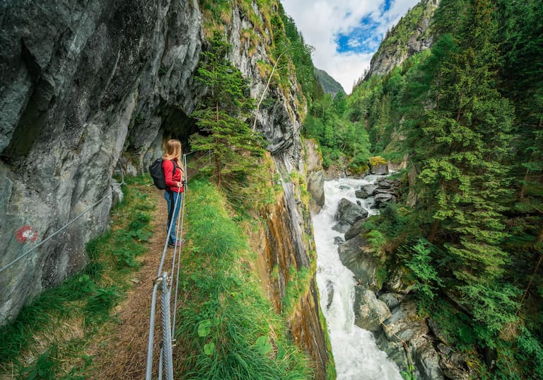 Das Naturjuwel Proßeggklamm in Matrei ist nach 20 Jahren wieder begehbar.