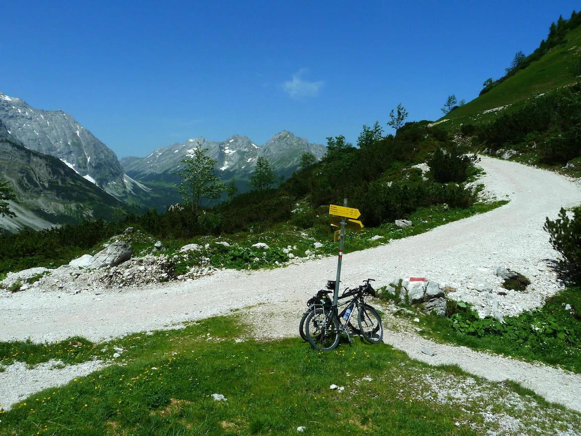 Im Karwendel warten mehr als 20 Mountainbiketouren.