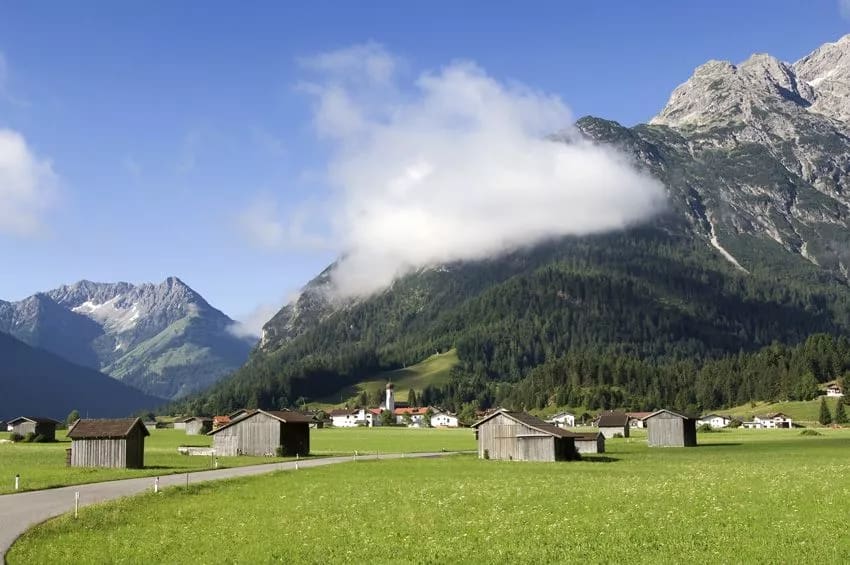 Vorderhornbach im Naturpark Tiroler Lech