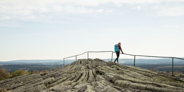 Basaltfächer am Hirtstein, Etappen sechs und sieben