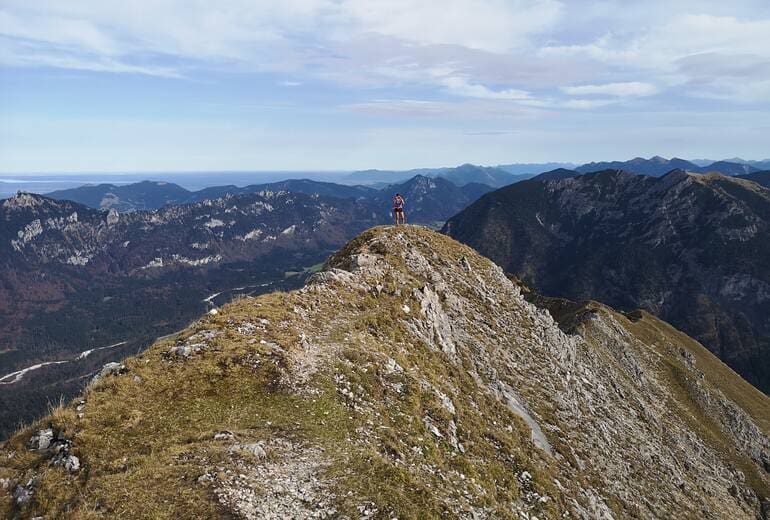 Am aussichtsreichen Kamm