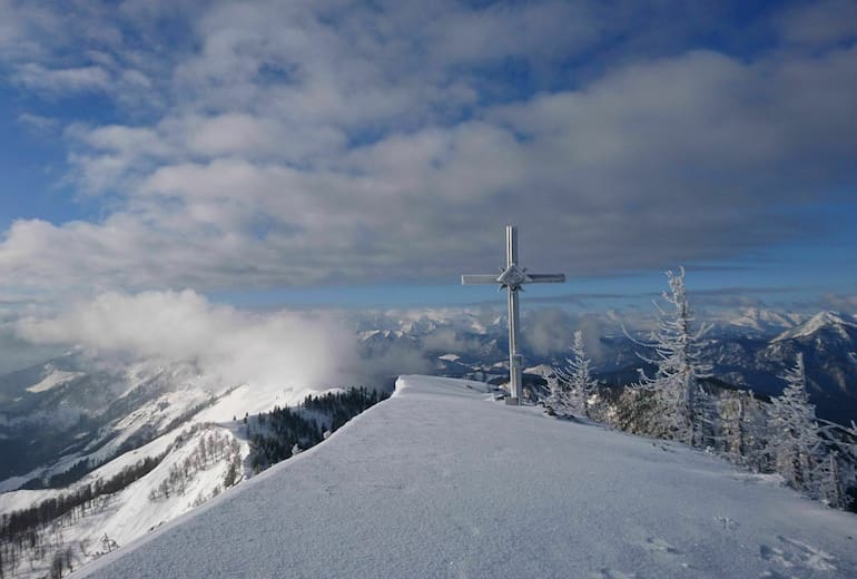 Ennser Hütte - Almkogel im Winter