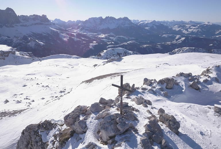 Winter auf der Hochfläche des Schlern