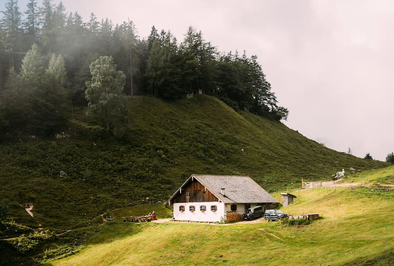 Die Halsalm im Bergsteigerdorf Ramsau