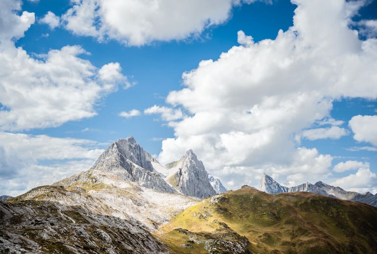 Die Leutkircher Hütte in den Lechtaler Alpen