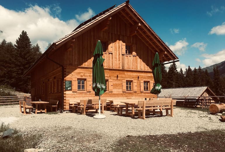 Die Kräutlhütte am Fanningber bei Mariapfarr im Salzburger Lungau