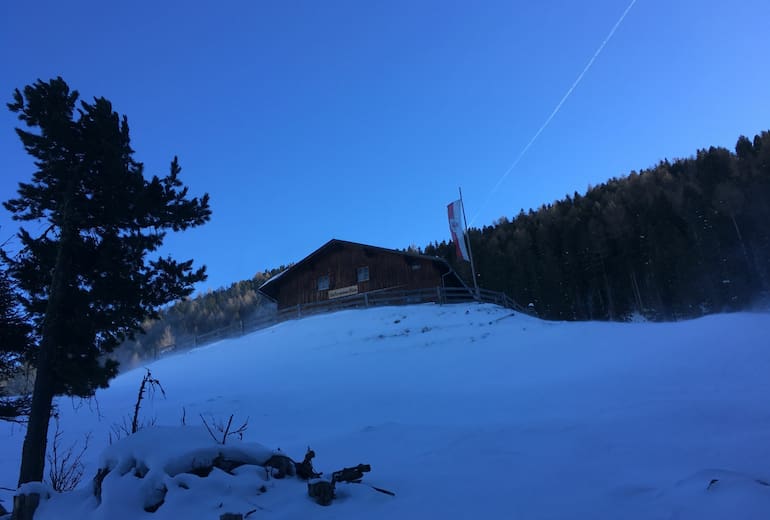 Sistranser Alm im Winter