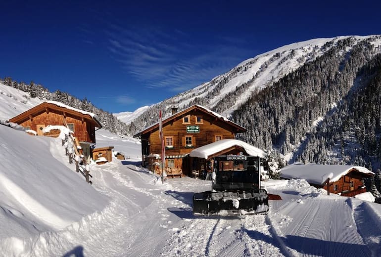 Steineralm im Winter