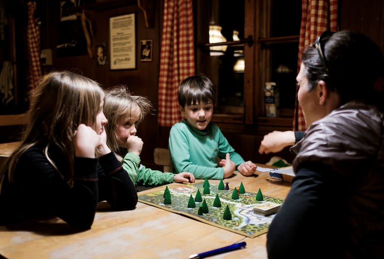 Spieleabend auf der Stuibenhütte