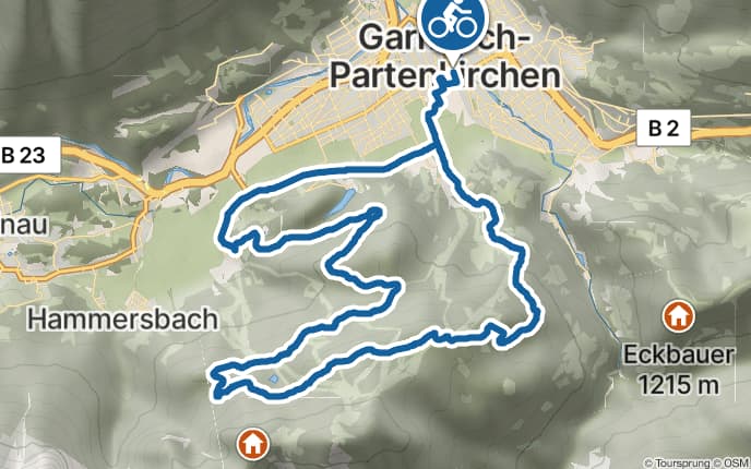 mtb tour garmisch