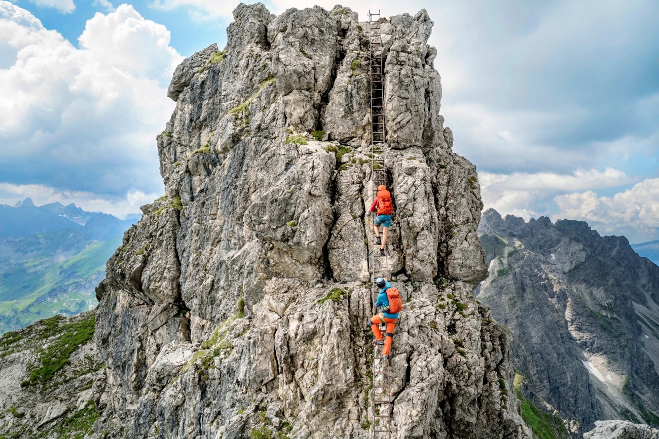 Klettersteige: Hindelanger Klettersteig - 7:00 h - 8 km - Bergwelten