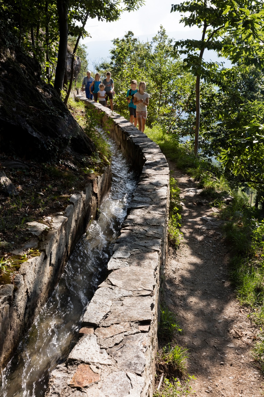 Wandern: Vinschger Höhenweg - Etappe 1: Staben - Juval - St. Martin im