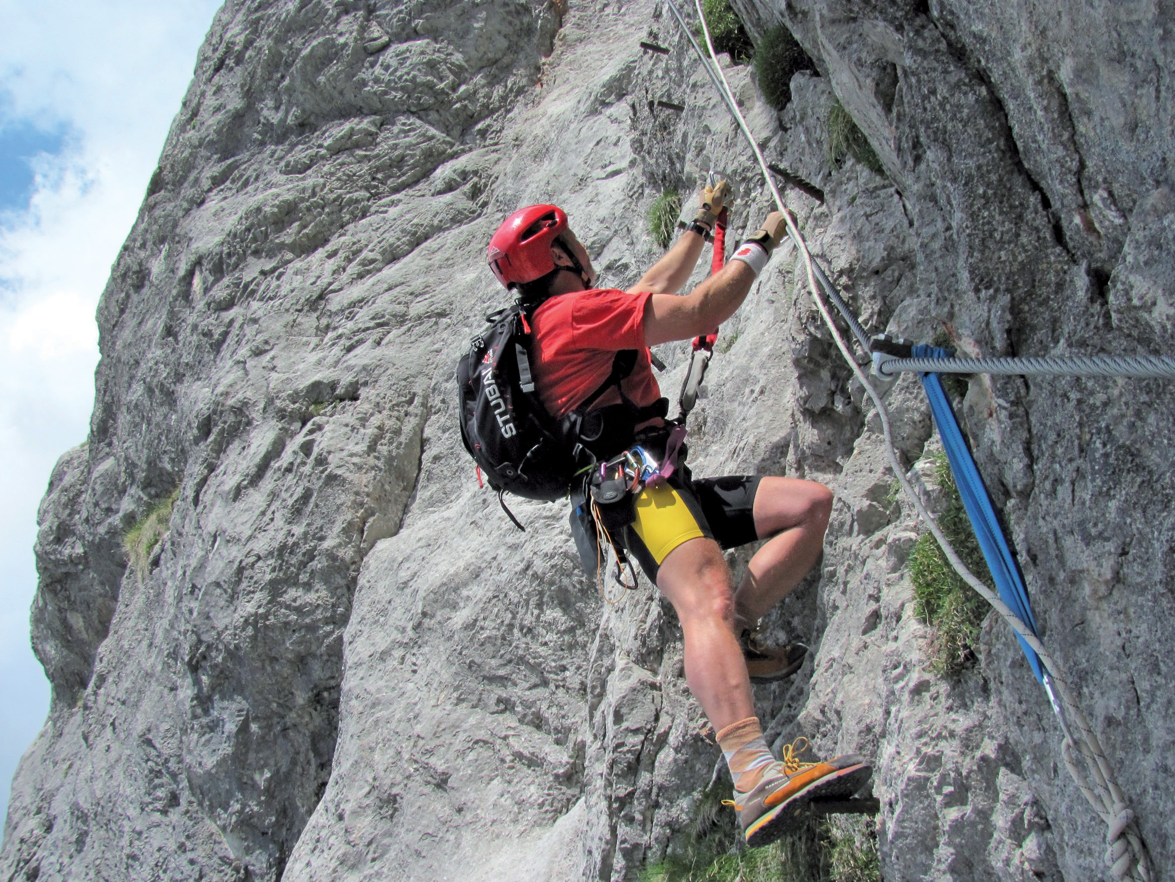 Klettersteige: Anna-Klettersteig - 4:00 H - 10 Km - Bergwelten