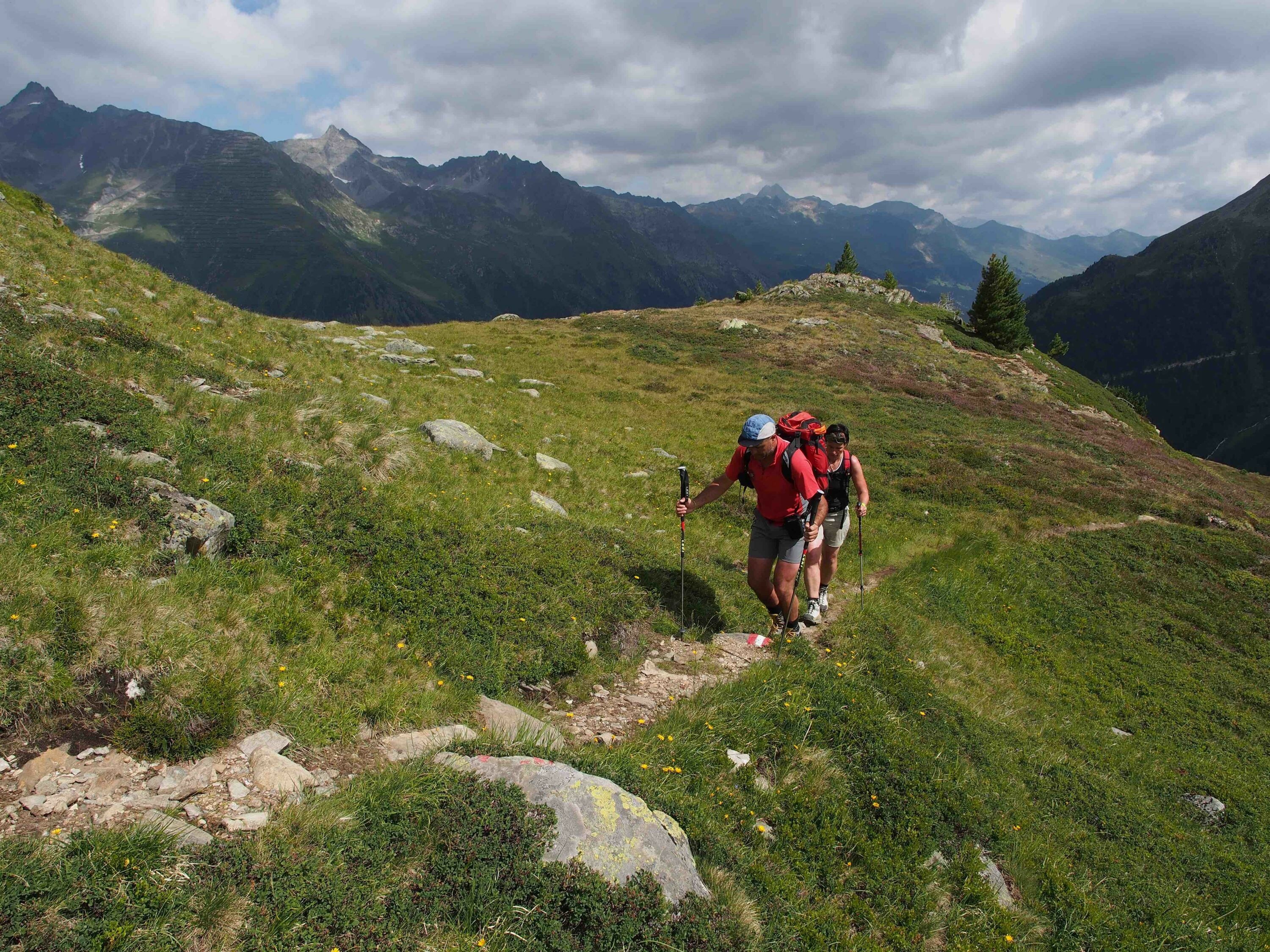 Wandern: Paznauner Höhenweg - Etappe 4: Von Ischgl Nach Galtür - 7:30 H ...