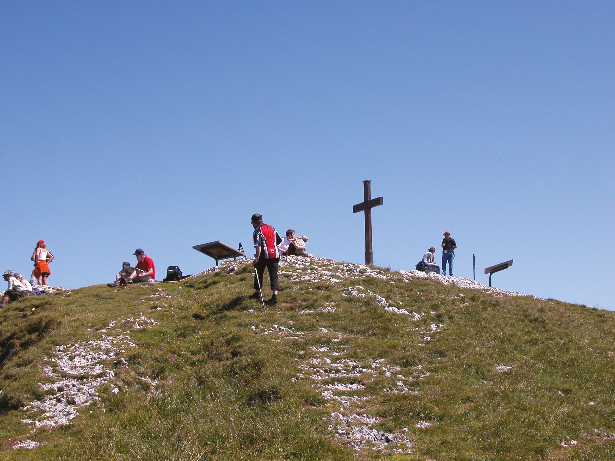 Bild vom Wandern auf den Salzburger Hochthron