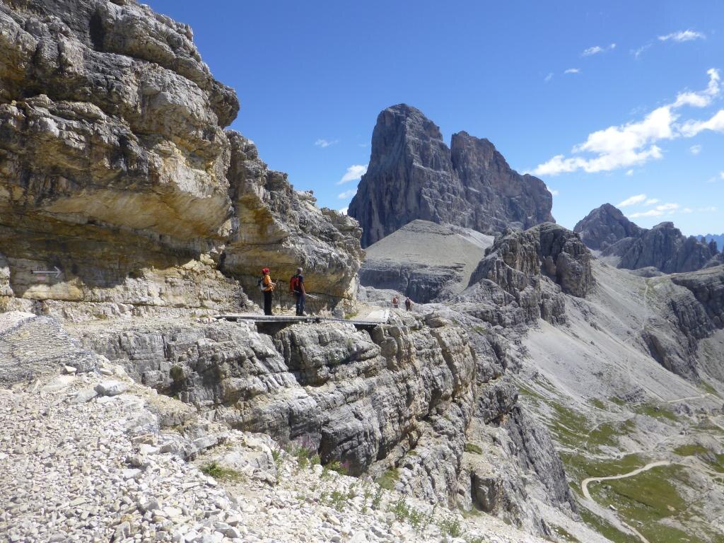 Wandern Um die Drei Zinnen, Etappe 2 Von de Bergwelten