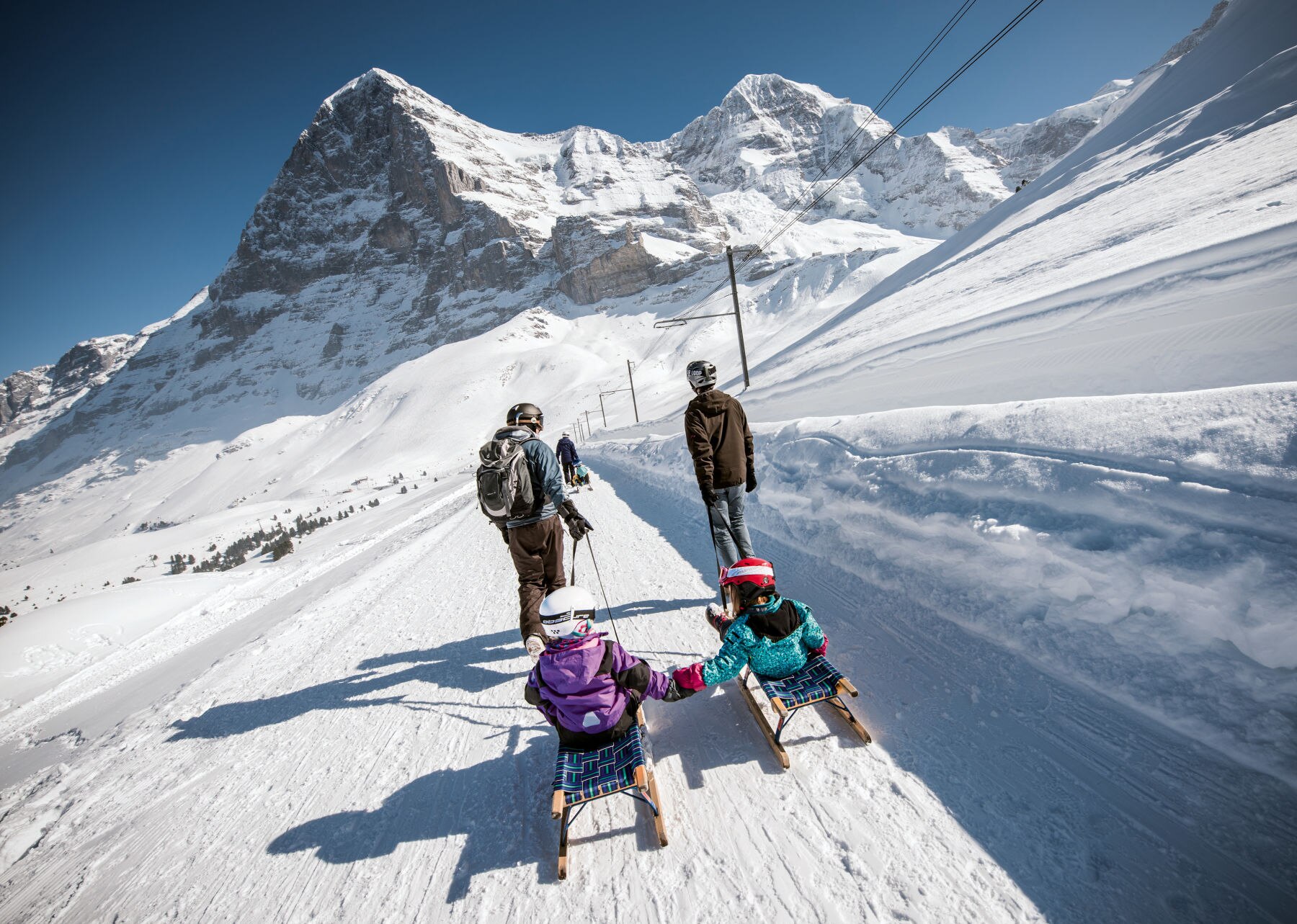 Rodeln: Eiger Run - 8km - Bergwelten