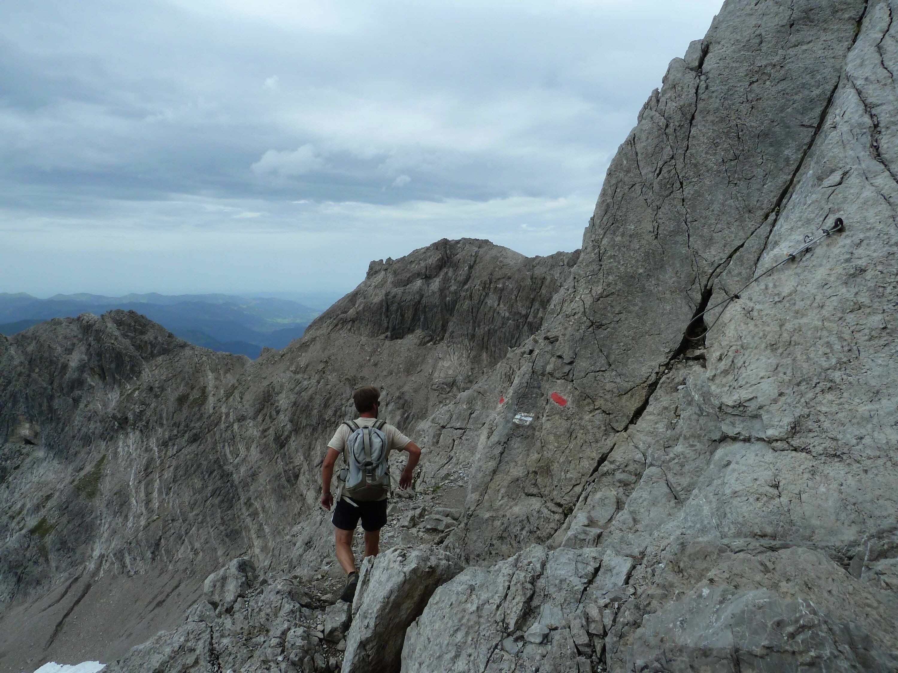 Wandern: Heilbronner Weg, Etappe 2: Von der Rappenseehütte zur Kemptner