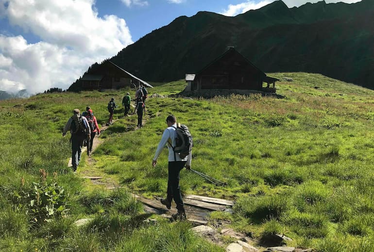 Wandern Wanderung zur KarlvonEdelHütte von