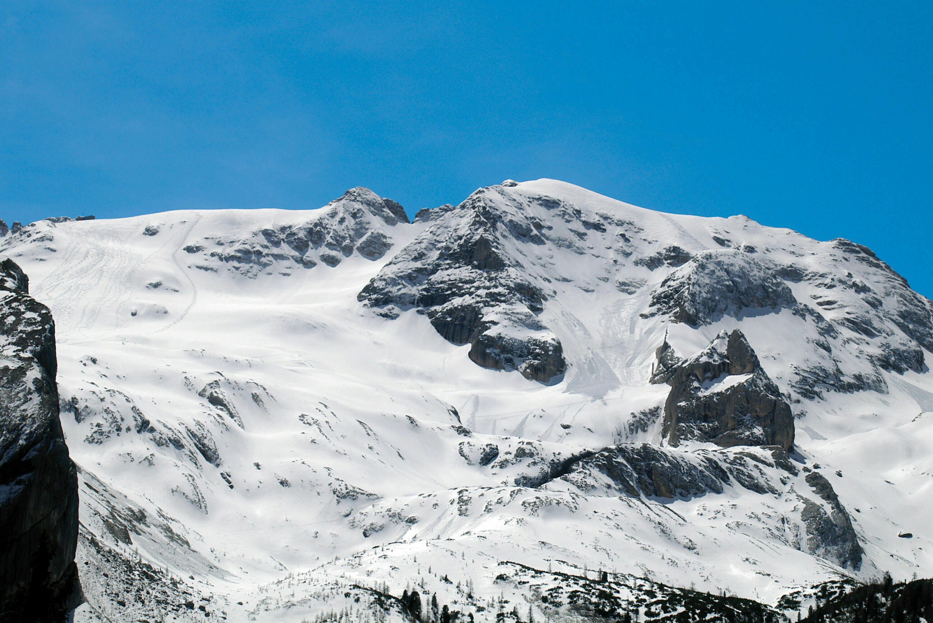 Skitouren: Marmolada oder Marmolata Punta Penia - Punta Rocca - 6km