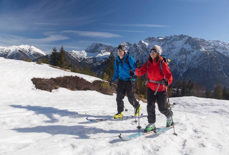 Skitouren Von Garmisch Partenkirchen Auf Den Hausberg 9km Bergwelten